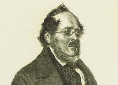 Friedrich List (1789-1846), Gründer des "Deutschen Handels- und Gewerbevereins" (HStAS J 300 Nr. 89)