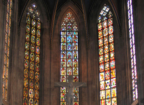 Glasmalereien in Esslinger Kirchen