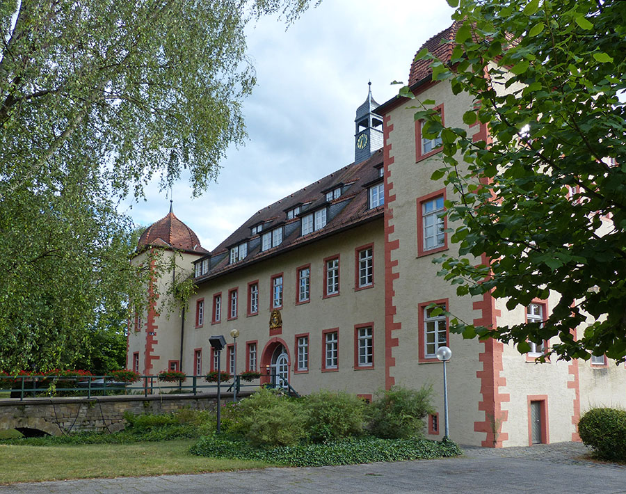 Das Schloss in Flehingen wurde zu Beginn des 20. Jh. Erziehungsanstalt und ist heute KVJS-Bildungszentrum. Quelle: Landesarchiv BW