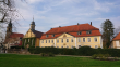 Evangelische Kirche, Schlossapotheke, ehemalige Schlosskirche und Geburtshaus von Friedrich Hecker