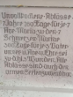 Inschrift im Ostkreuz an der Aussenfasade