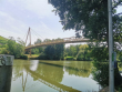 Fuss- und Radbrücke über den Neckar