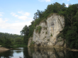 Amalienfelsen über der Donau