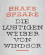 ohne Titel / Shake Speare, Die lustigen Weiber von Windsor (Schriftübungen)