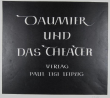 ohne Titel / Daumier und das Theater, Verlag Paul List Leipzig (Schriftübungen)