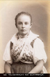 Porträt einer jungen Frau in der Tracht von Schapbach