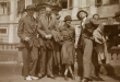 Donaueschinger Musiktage, 1924?; von links: Hans Hildebrandt, Willi Baumeister, Lily Hildebrandt, Oskar Schlemmer, restliche Personen unbekannt