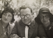 Doris Kämmerer, Willi Baumeister und Margrit Baumeister; Frankfurt, 1930