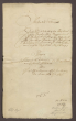 Vertrag zwischen Markgraf Friedrich VI. von Baden-Durlach und Marc und Abraham de Chemilleret und Charles La Lance zu Mömpelgard über den von diesen übernommenen Bestand des Bergwerks zu Kandern