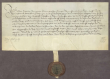 Dr. Gregorius Lamparter, württembergischer Kanzler, verpflichtet sich für den an Markgraf Christoph I. von Baden verkauften Teil der Vogtei zu Wössingen Währschaft zu tragen
