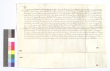 Lehensbrief des Domkapitels in Speyer für den Abt Wilhelm Holder über den Hof Steinbach.