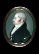 August Wilhelm Iffland: Miniatur des Schauspielers um 1810