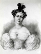 Königin Pauline von Württemberg - Lithographie um 1820 von Gutekunst
