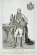 Bildnis August Georg Simpert, Markgraf von Baden, Lithografie um 1820