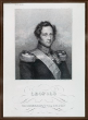 Bildnis Großherzog Leopold von Baden, Stahlstich um 1850