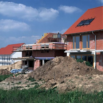 Wohnungsbau in Vaihingen (Enz)-Kleinglattbach 1997