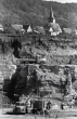 Gipsbruch Kayh und Ortschaft Kayh 1964