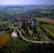 Neresheim: Kloster Luftbild 1994