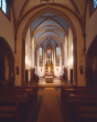 Bühlerzell: kath. Pfarrkirche St. Maria, nach Osten, 2004