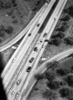 Bundesautobahn: Verkehrsunfall, Luftbild 1971
