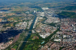 Heilbronn: Neckarkanal mit Industriegebiet und Hafen, Luftbild 2011
