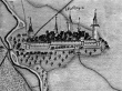 Waiblingen aus der Kiesersche Forstkarte Nr. 244 von 1686