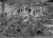 Überlingen-Goldbach: Heidenhöhlen im Molassefels um 1935