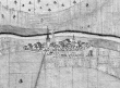 Lommersheim (Lomersheim): Ansicht aus der Kieserschen Forstkarte Nr. 107 von 1684