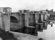 Neckarkanal beim Wehr in Neckarsulm 1934