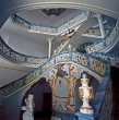 Schöntal: ehemaliges Zisterzienserkloster, Treppenhaus in der Neuen Abtei 1975