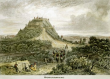 Hohenasperg: kolorierter Stich um 1840