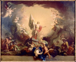 Neresheim: Auferstehung Christi von Martin Knoller - Ölgemälde, 1770/71