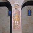 Lorch: Wandbild und Fenster in der Klosterkirche, 2002