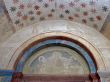 Gewölbedetail mit Wandmalereien in der Pfarrkirche St. Martin, Neckartailfingen, 2008