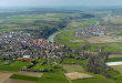 Bad Wimpfen: Stadt mit Neckar-Schleife, Luftbild 2008