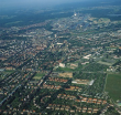 Karlsruhe, Luftbild 1993