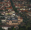 Karlsruhe: Weststadt, Luftbild 1993