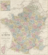 Atlas national illustré des 86 départements et de possessions de la France: divisé par arrondissements, cantos et communes; avec le tracé de toutes les routes, chemins de fer et canaux