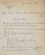 Brief von Wilhelm Carl Heinrich Grosser an Friedrich Krantz