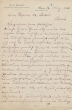 Brief von Friedrich Krantz an Otto Jaekel