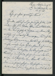 Nachlass L. Schemann (NL 12/3542): Brief von Hans Oppermann an Bertha Schemann