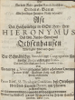 Ochsenhausen, Hieronymus II.; Abt von