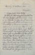 Brief von Wilhelm Salomon-Calvi an Wilhelm von Branca