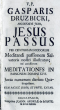 Opera Omnia Ascetica [Jesus passus]