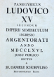 Panegyricus Ludovico XV Secundum Imperii Semiseculum Ingresso Argentorati Anno MDCCLXVI.